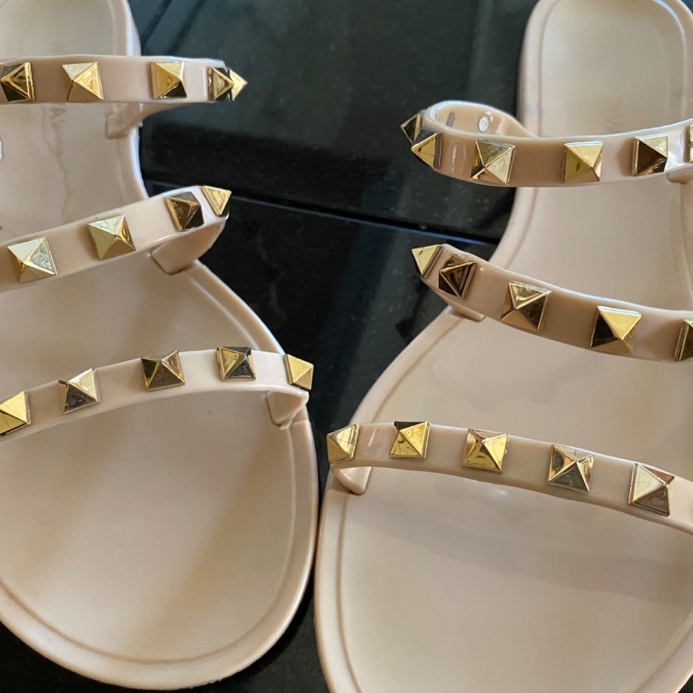 JOANIE-258 FLAT JELLY SLIDES SANDALS - Picture 12 of 12